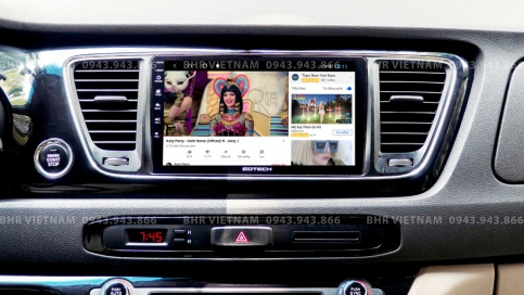 Màn hình Gotech GT360 liền camera 360 Kia Sedona 2015 - nay